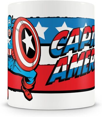 S3 Taza Marvel Vintage Capitan America