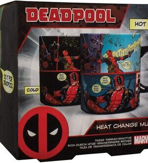 S5 Taza Deadpool Cambia color con calor