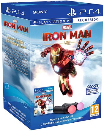 Videojuego Ironman VR PS4 + Mandos Move Twin pack