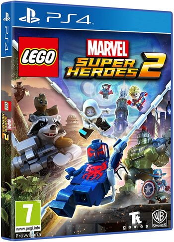 Videojuego Marvel Superheroes 2 de Lego PS4