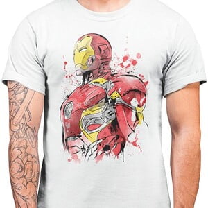 Camiseta Ironman Iron Watercolor (La Colmena)