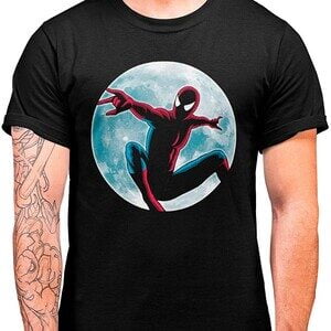 Camiseta Spider-Man Spider Moon (La Colmena)