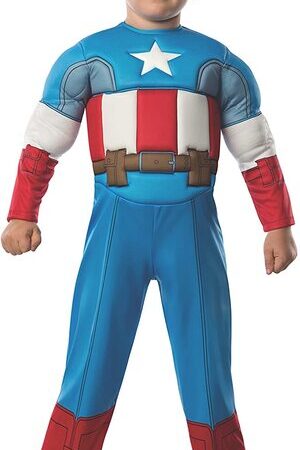Disfraz de Capitán América de Niño Pequeño 2