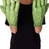 Disfraz de niño de Hulk guantes