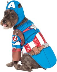 Disfraz para perro del Capitan America