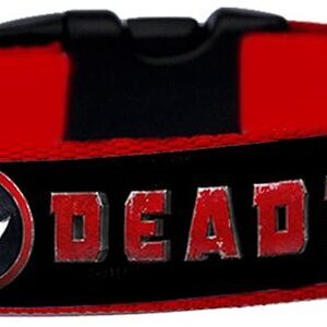 Disfraz para perro. Collar para perro logo Deadpool