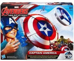 Escudo lanza Discos de Capitán América Caja