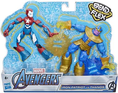 Figura Ben and Flex Iron Patriot y Thanos