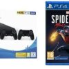 Playstation 4 (PS4) - Consola 500 Gb + 2 Mandos Dual Shock 4 (Edición Exclusiva Amazon) + Marvel's Spider-Man Miles morales