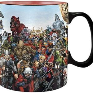 S23 Taza Universo Marvel ABYstyle cambia de color con el calor
