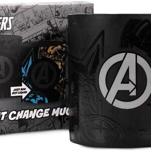 S5 Taza Marvel Avengers cambia de color con el calor