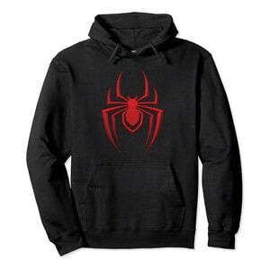 Sudadera con capucha Spider-Man Miles Morales Símbolo