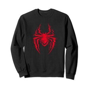 Sudadera sin capucha Spider-Man Miles Morales Símbolo