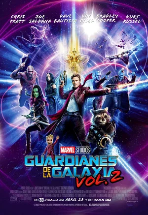 Orden Cronológico Marvel 12 Poster Guardianes de la Galaxia 2