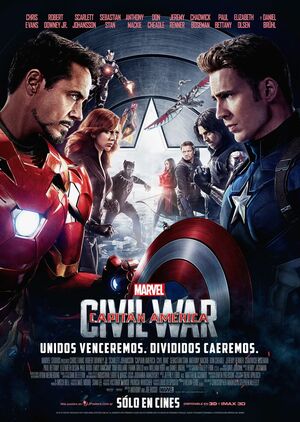 Orden Cronológico Marvel 15 Poster Capitan America. Civil War