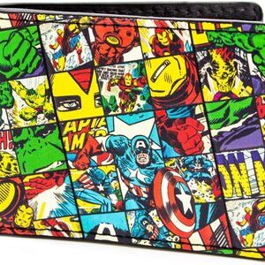 Cartera Marvel Vengadores Comics Retro