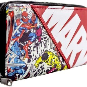 Cartera Monedero Marvel Comics Logo