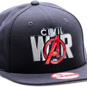 Gorra New Era 9FIFTY Snapback Avengers Civil War Liquid Chrome