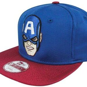 Gorra New Era 9FIFTY Snapback Capitan America cara