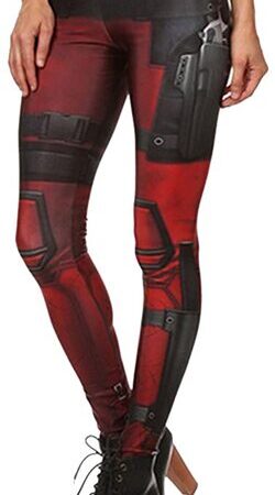 Mallas de mujer de Deadpool Uniforme