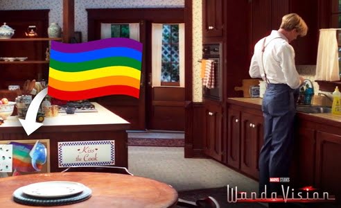 Wandavision Capitulo 5 Bandera Gay
