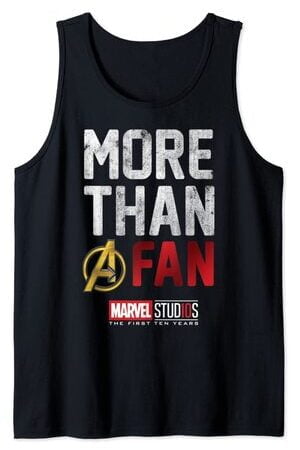 Camiseta sin Mangas Marvel More than A Fan