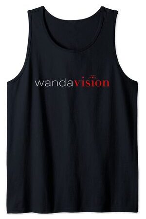 Camiseta sin Mangas Marvel Wandavision TV Logo Wandavision