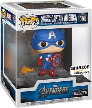 Funko Pop Vengadores Ensamblaje 6 de 6. Capitan America