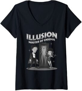 Camiseta Cuello de pico Marvel Wandavision TV Ilusion El Maestro del Enigma