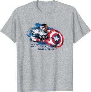 Camiseta Manga Corta Falcon y el Soldado de Invierno el Nuevo Capitan América