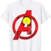 Camiseta Avengers Vengadores Logo estilo Ironman