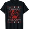 Camiseta Black Widow Natasha Romanoff Navidad