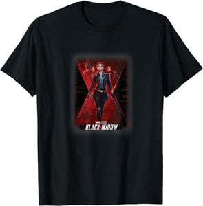 Camiseta Black Widow Poster Pelicula Viuda Negra