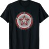 Camiseta Black Widow Red Guardian Escudo Delantero