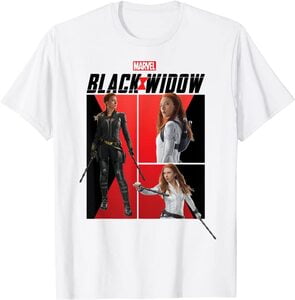 Camiseta Black Widow Scarlett Johansson es Viuda Negra