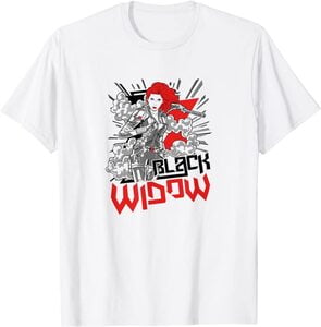 Camiseta Black Widow Teaser Poster