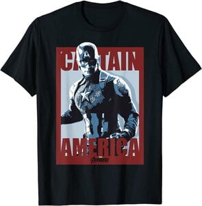 Camiseta Capitan America Vengadores Endgame