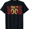 Camiseta Ironman I Love U 3000
