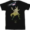 Camiseta Loki Silueta de Loki con cetro Chitauri