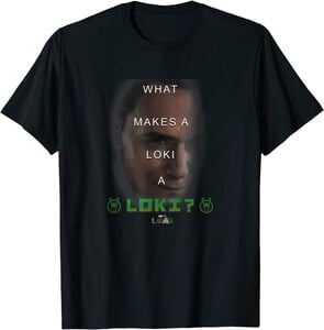 Camiseta manga corta Marvel Loki Poster What Makes a Loki