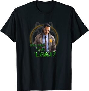 Camiseta manga corta Marvel Loki What makes a Loki