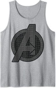 Camiseta sin mangas Avengers Vengadores Endgame Logo con Iconos Heroes