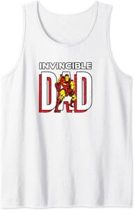 Camiseta sin mangas Ironman Comic Invincible Dad