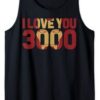 Camiseta sin mangas Ironman I Love U 3000