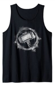 Camiseta sin mangas Thor Logo Pintado Spray