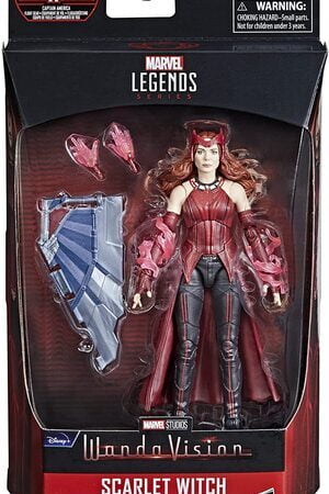 Figura Marvel Legends Bruja Escarlata de Wandavision