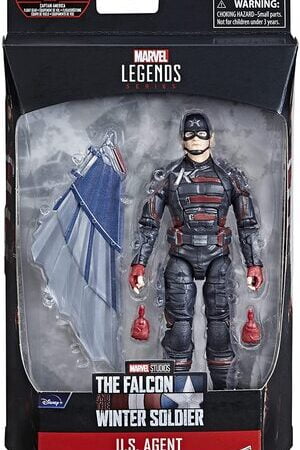 Figura Marvel Legends Falcon y El Soldado de Invierno U.S. Agent