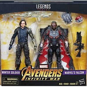 Figura Marvel Legends Infinity War Falcon y el Soldado de Invierno