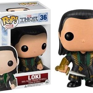 Funko Pop Loki Thro el Mundo Oscuro