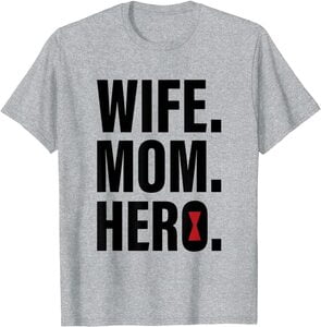 Camiseta Black Widow Mom Hero